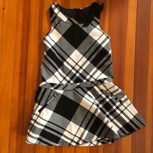 H and M Plaid dress